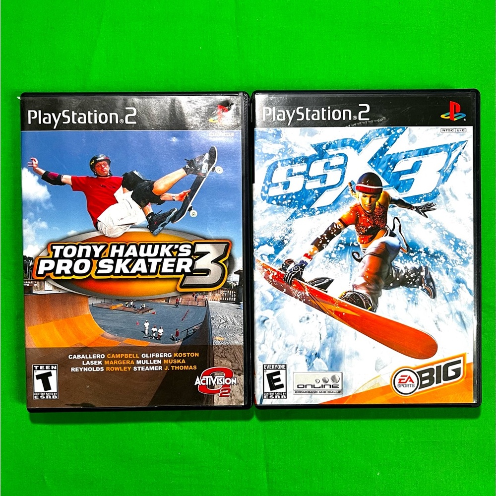 PS2 Classics: Tony Hawk’s Pro Skater 3 + SSX 3 (Bundle)